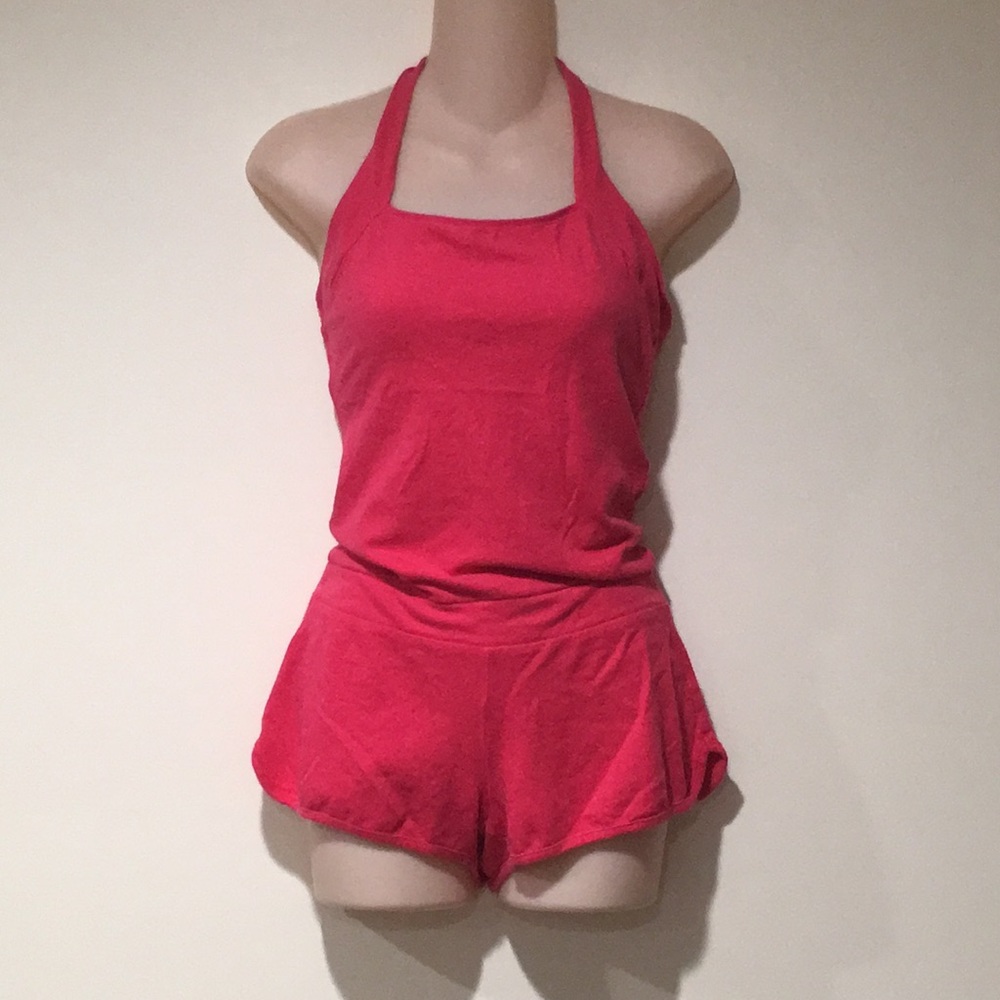 Moda Intl Vs Red Romper Size Small - image 1